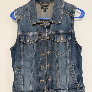 Express Denim Vest